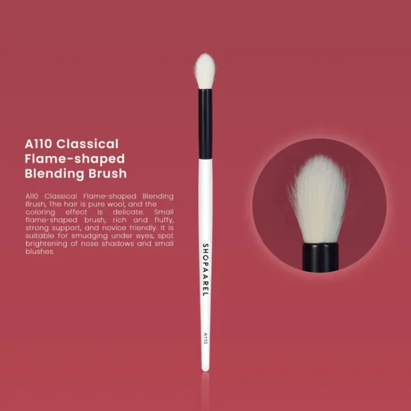 A110 Classical Flame-shaped Blending Brush - Image 2
