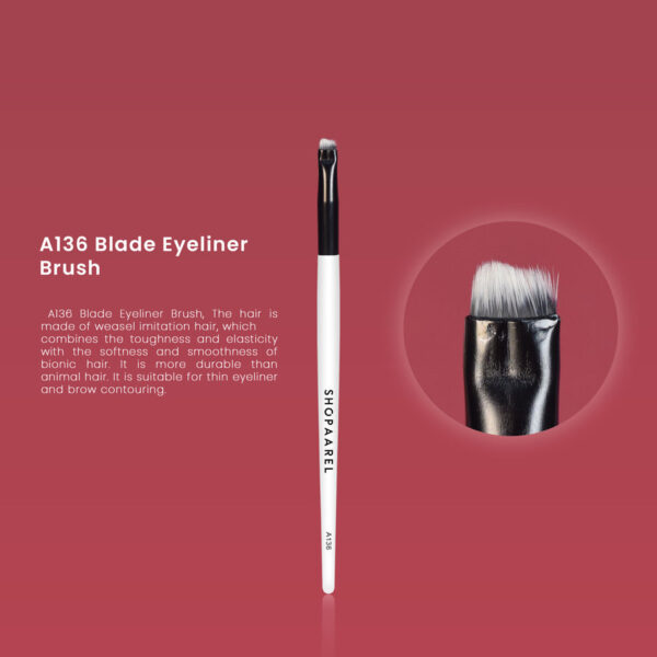 A136 Blade Eyeliner Brush - Image 2