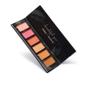 Sculpt and Glow Matte Blush & Contour Palette | Buildable Coverage | Lightweight, Finely-Milled Formula | Long-Lasting Powder for Sculpted Definition | Suitable for All Skin Tones