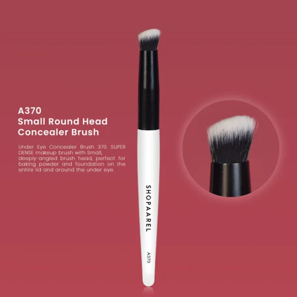 A370 Small Round Head Concealer Brush - Image 2
