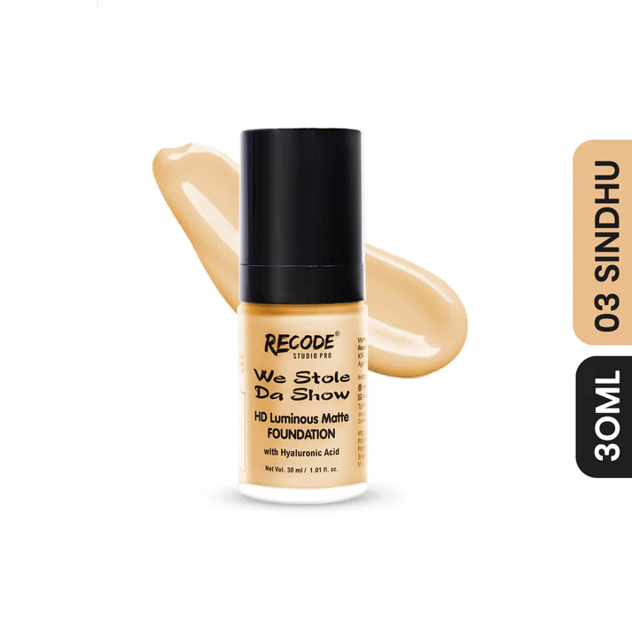 HD Luminous Matte Foundation 30 ML 03 Sindhu
