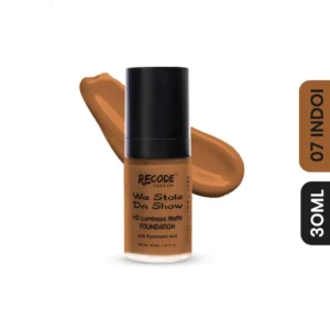 HD Luminous Matte Foundation 30 ML 07 Indoi