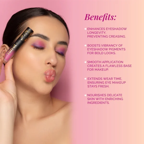 Velvet Liquid Eyeshadow | Rich Pigment & Smooth Application | Long-Lasting, Crease-Resistant & Buildable Formula | Nourishing, Lightweight & Smudge-Free Wear - Image 5