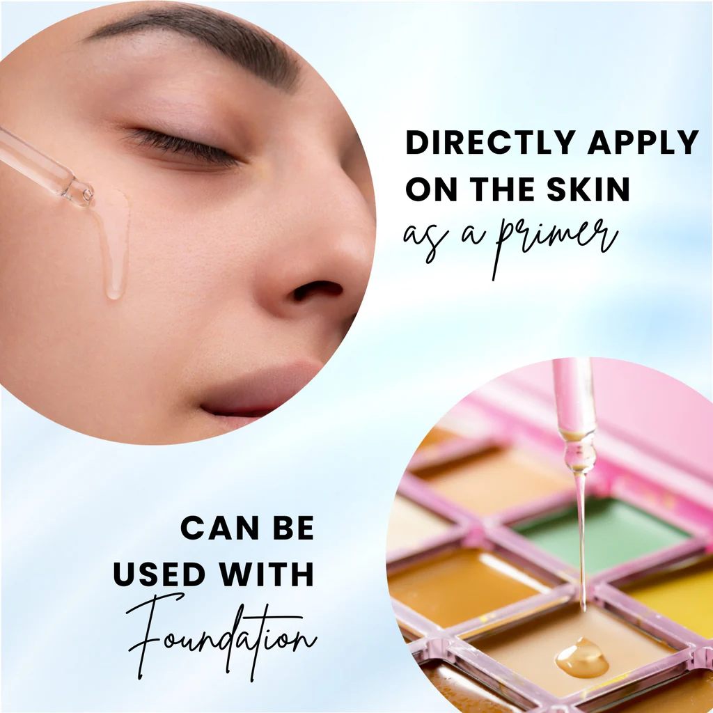 Magic Drops | Waterproof & Sweat-Resistant Makeup Serum | Feather-Light, Long-Lasting Formula with Hydro-Shield Technology | Locks Makeup, Nourishes Skin | For All Skin Types* - Image 4