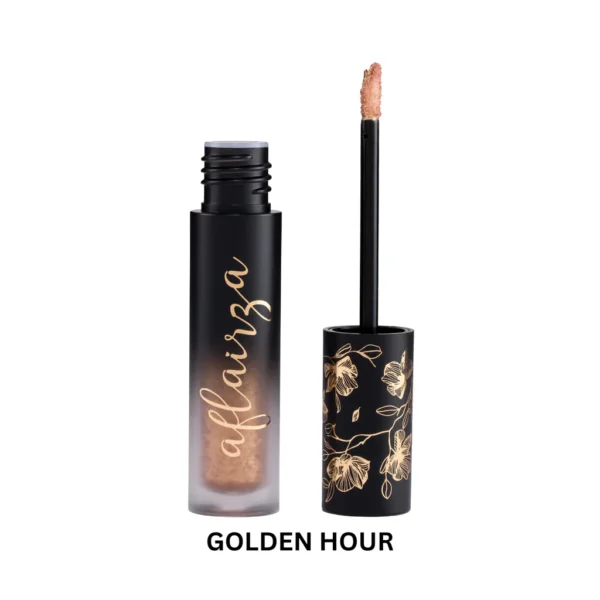 Aflairza Velvet Liquid Eyeshadow Shimmer | Intense Pigment, Instant Glow & Water-Resistant | Crease-Proof, Long-Lasting & Buildable Formula for All-Day Glam - Image 2