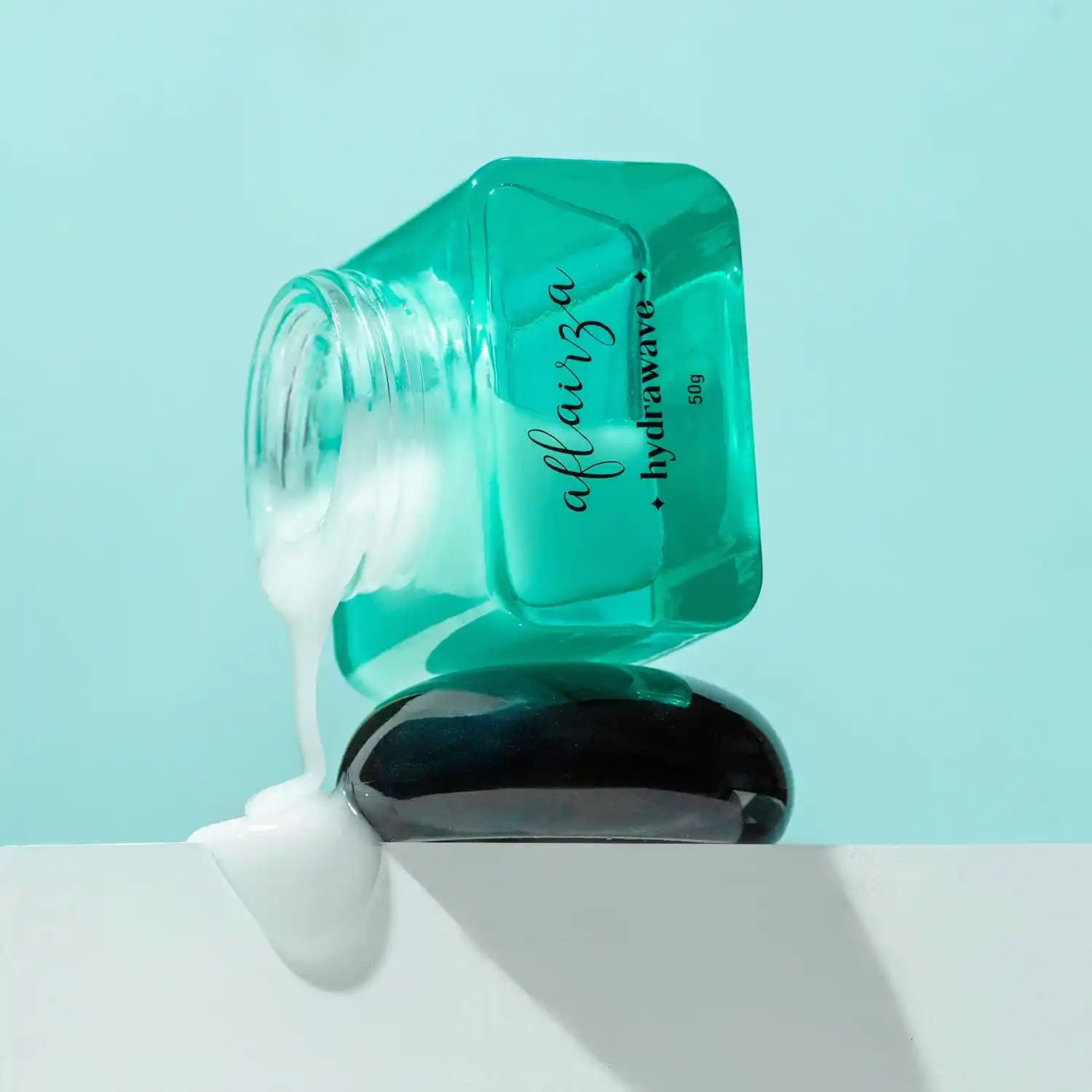 Hydrawave Moisturizer | 1% Glycoin | Water-Based Face Moisturizer for Deep Hydration | Non-Greasy, Lightweight, Makeup Friendly | For All Skin Types - Image 4