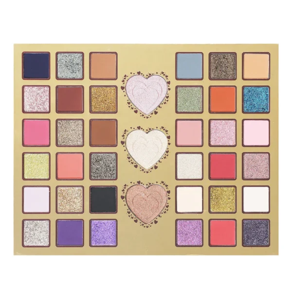 Heartbeat Eyeshadow & Highlighter Palette - Image 5