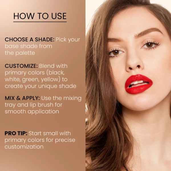 Mix it Pro Lip Palette ( 28 Shades) - Image 3