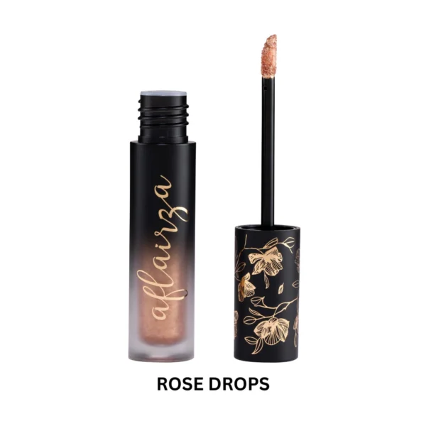 Aflairza Velvet Liquid Eyeshadow Shimmer | Intense Pigment, Instant Glow & Water-Resistant | Crease-Proof, Long-Lasting & Buildable Formula for All-Day Glam - Image 4
