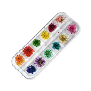 Shills 3D Dry Flower Blossom Natural Floral Charms Designs SPN-6630