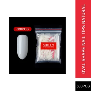 Oval nail Tips Natural YS55-Natural 500pcs