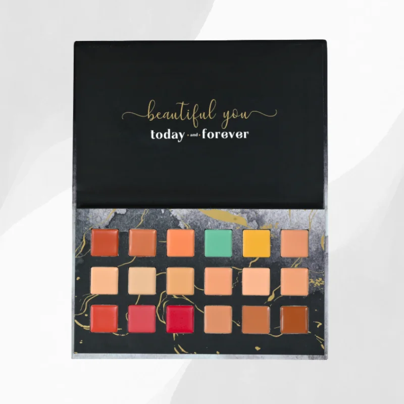 One for All Palette – Aspire Edition | Mini 4-in-1 Face Palette | Foundation, Concealer, Blush & Contour | Travel-Friendly & Ultra-Blendable | Effortless Beauty Anywhere - Image 2