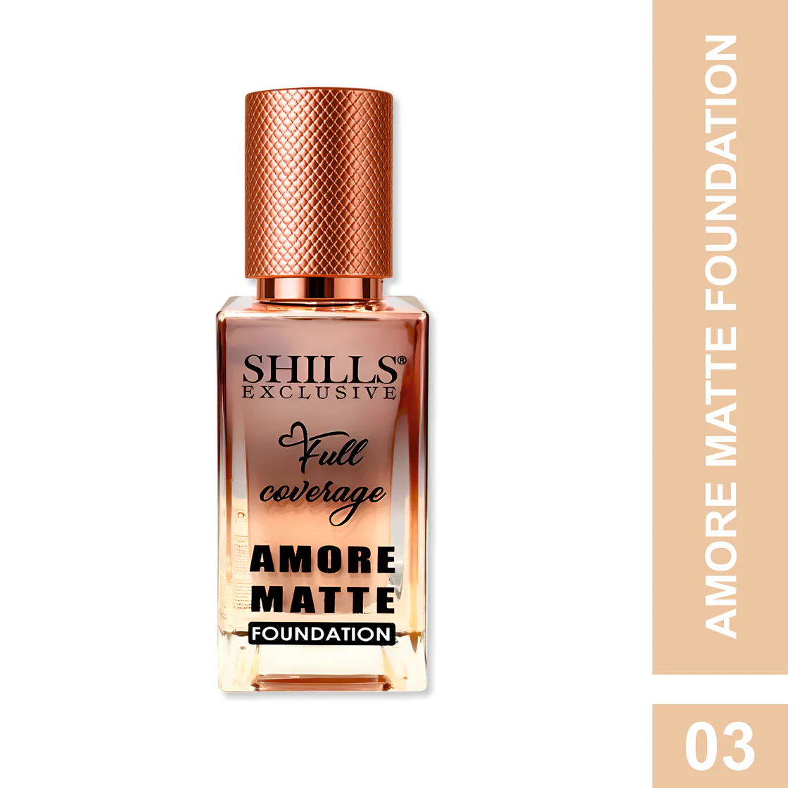 Full Coverage Amore Matte Foundation Shade-3