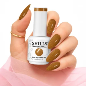 Shiny Glitter Gel Warm Golden Brown SPG-280