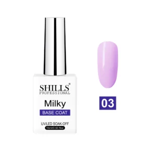 Milky Base Coat light pastel violet 003
