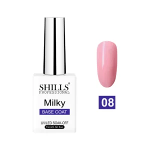 Milky Base Coat warm pastel pink 008