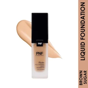 PNF Full Coverage Liquid Foundation  Brown Sugar