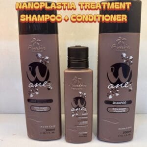 Floractive W one Nanoplastia Treatment(120ml), Homecare shampoo(300ml) & conditioner(300ml)